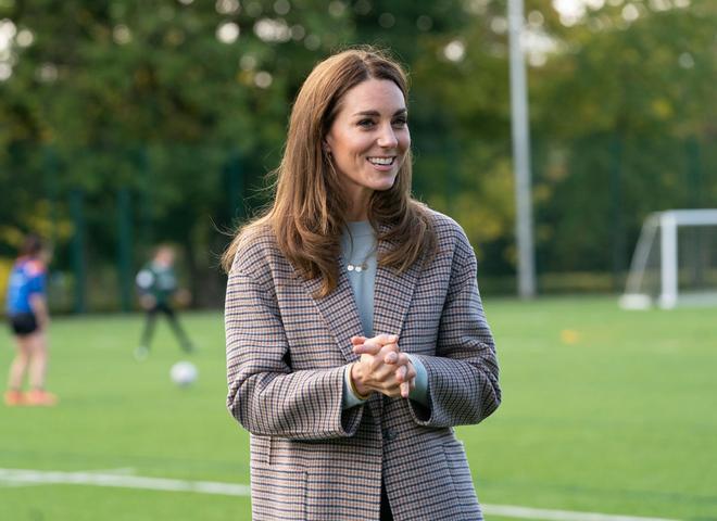 Kate Middleton con collar personalizado de Merci Maman