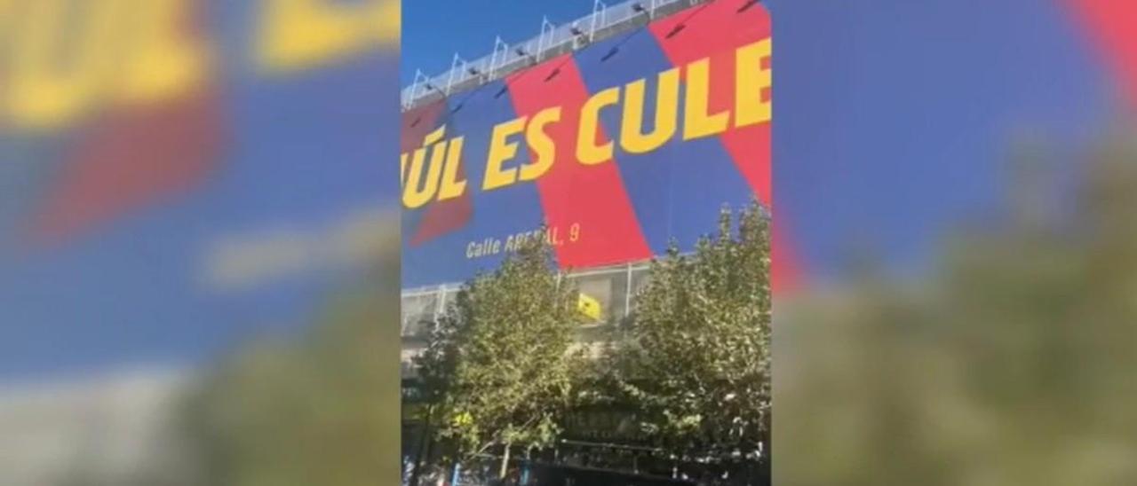 El provocador anuncio del Barça para anunciar la apertura de su tienda en Madrid
