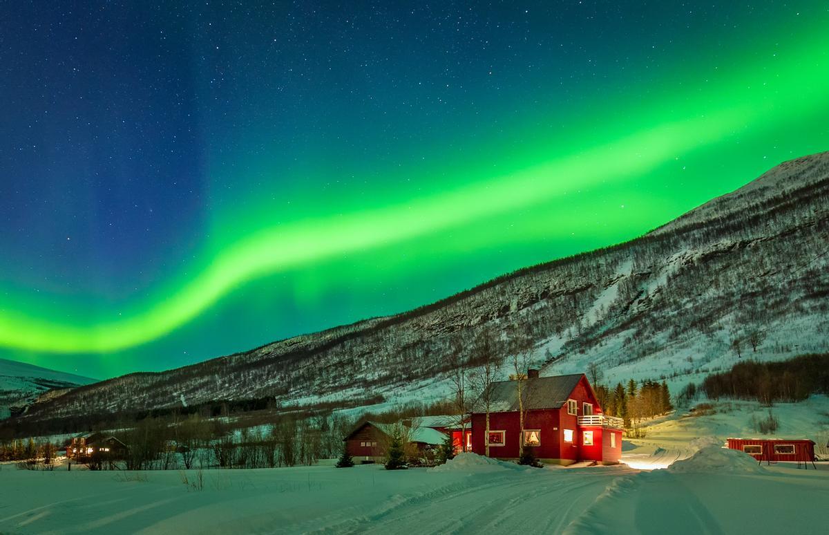 Pocas cosas son comparables a una aurora boreal.