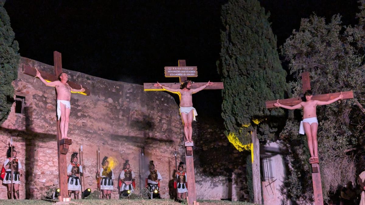Las mejores imágenes de la Passió de Torreblanca de este Jueves Santo