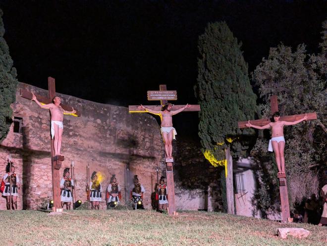 Las mejores imágenes de la Passió de Torreblanca de este Jueves Santo