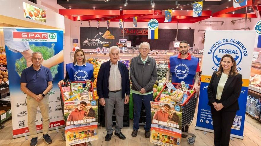Spar Gran Canaria impulsa la Recogida de Primavera del Banco de Alimentos con 182 tiendas participantes