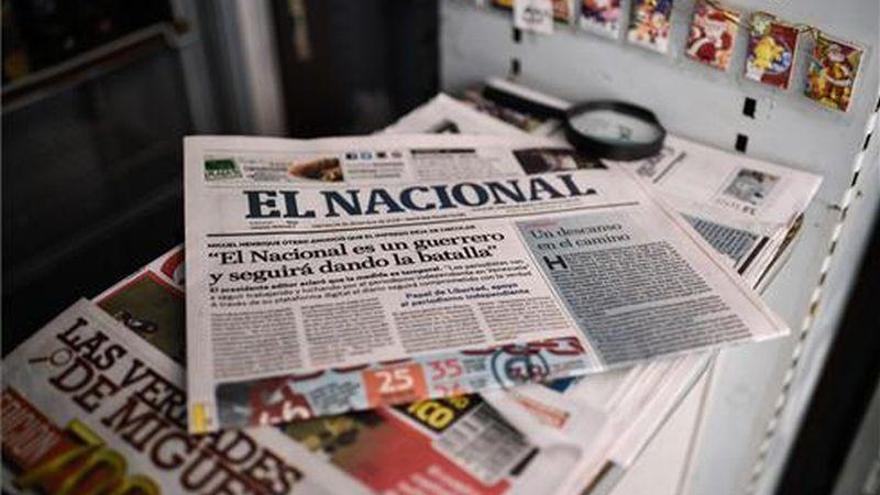 El diario El Nacional deja de salir por falta de papel