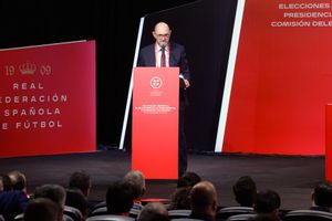 Tebas: Louzán era el mejor candidato para la presidencia de la Real Federación Española de Fútbol (RFEF)