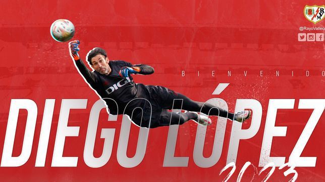 Diego López, nuevo portero del Rayo.