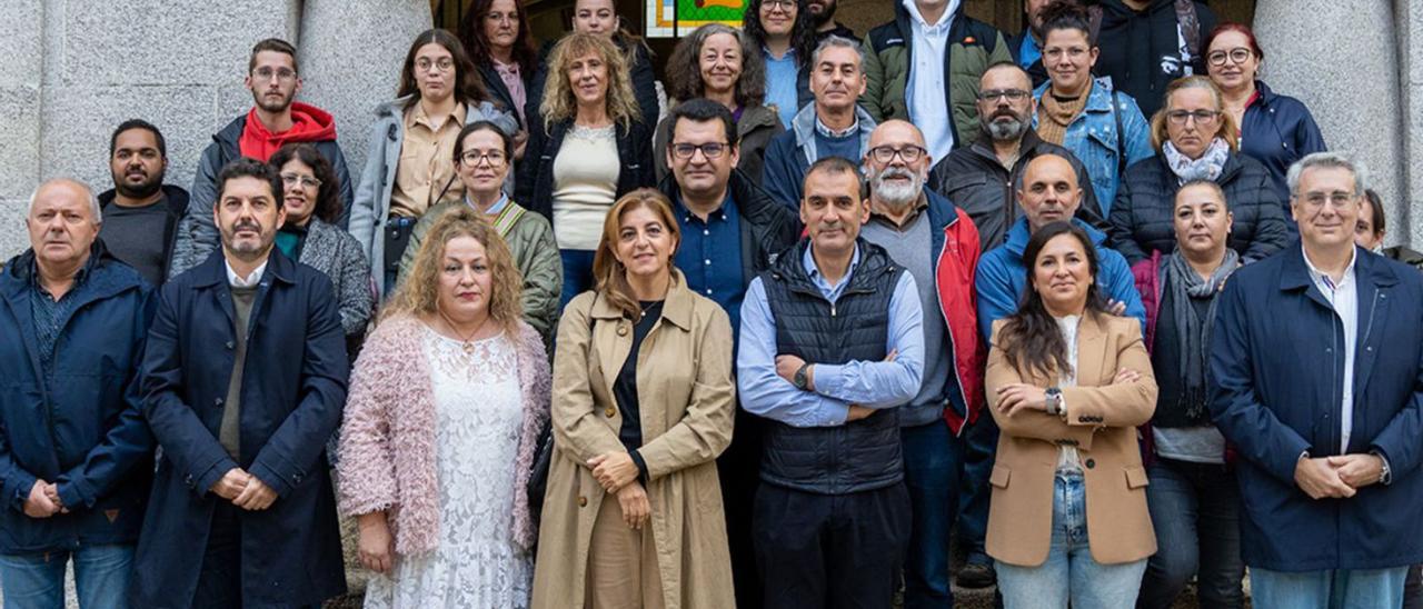 Responsables municipales y participantes en una de las actividades formativas de Tui. |