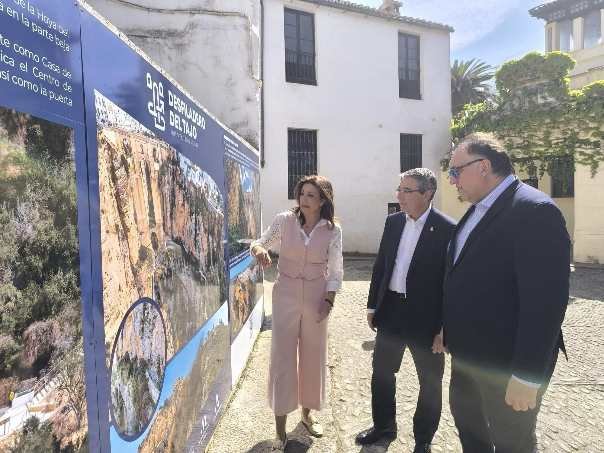 Inauguración de la primera fase del Camino del Desfiladero de Ronda.