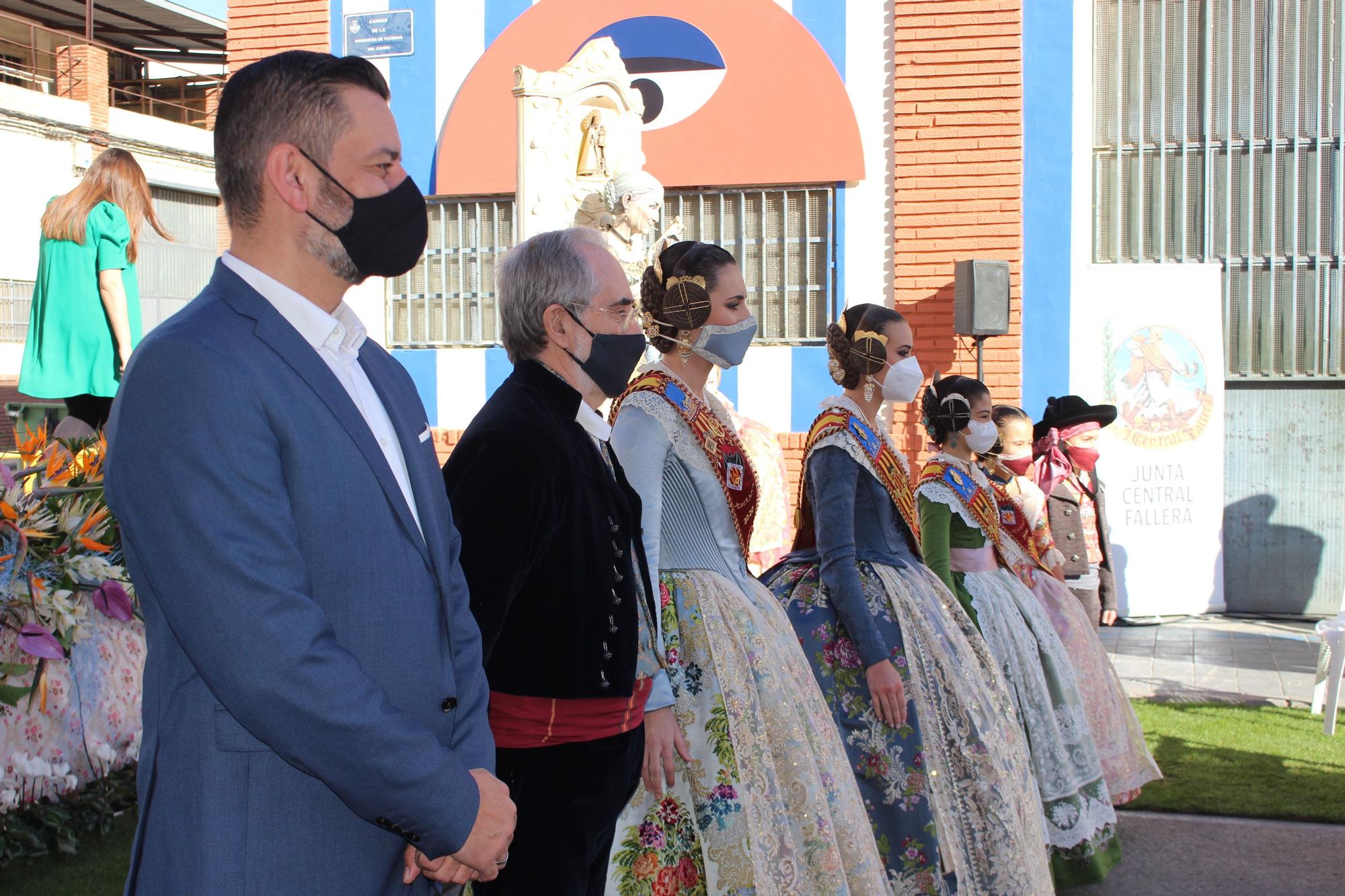 Homenaje a los "ninots indultats" de las Fallas 2020