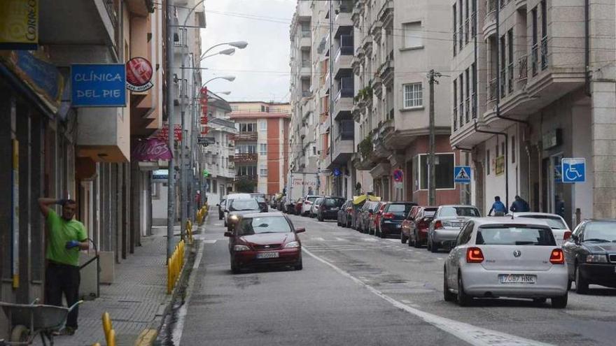 Una vista de la calle Progreso. // Rafa Vázquez