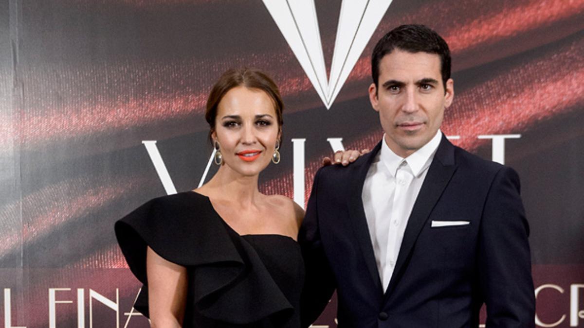 Fiesta final de 'Velvet': Paula Echevarría y Miguel Ángel Silvestre