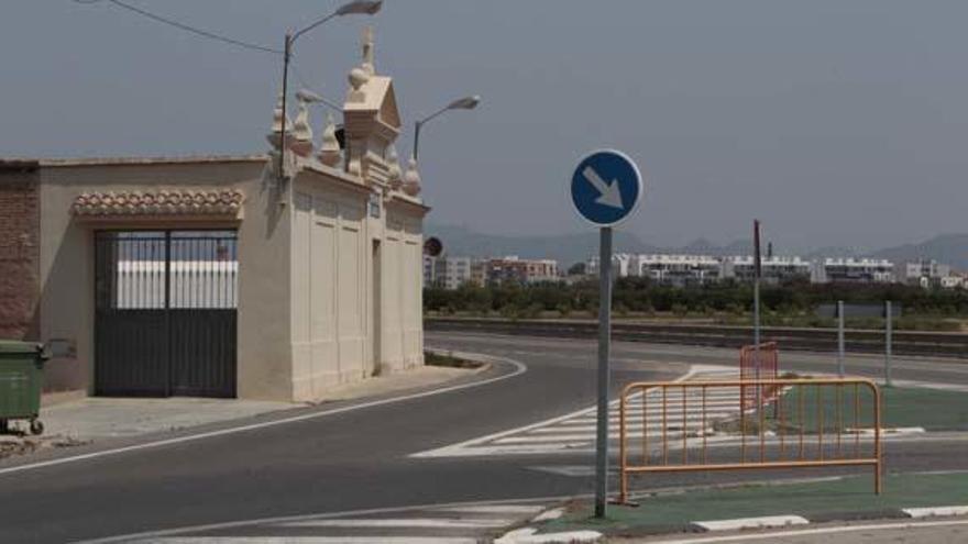 El cementerio inaccesible