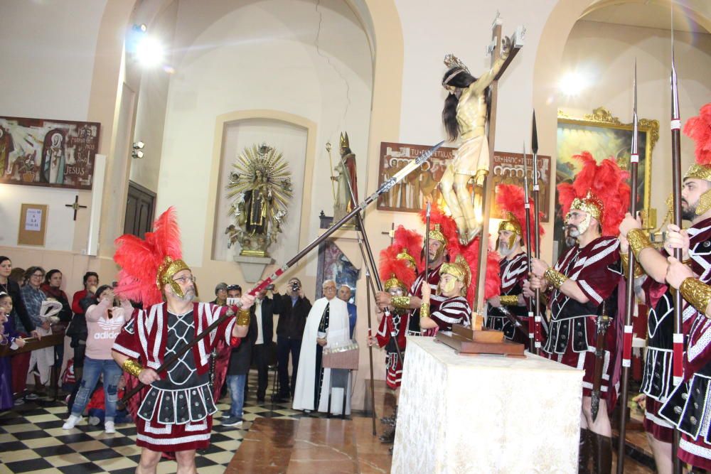 Acto de prendimiento y lanzada de los Longinos