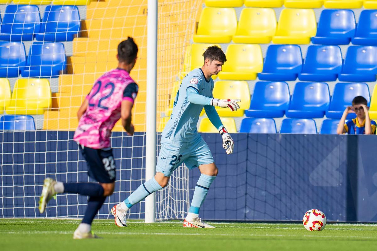 Quevedo, con el Villarreal.