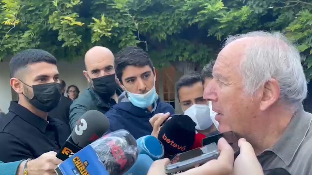 Rexach, durante el acto benéfico de Nacex