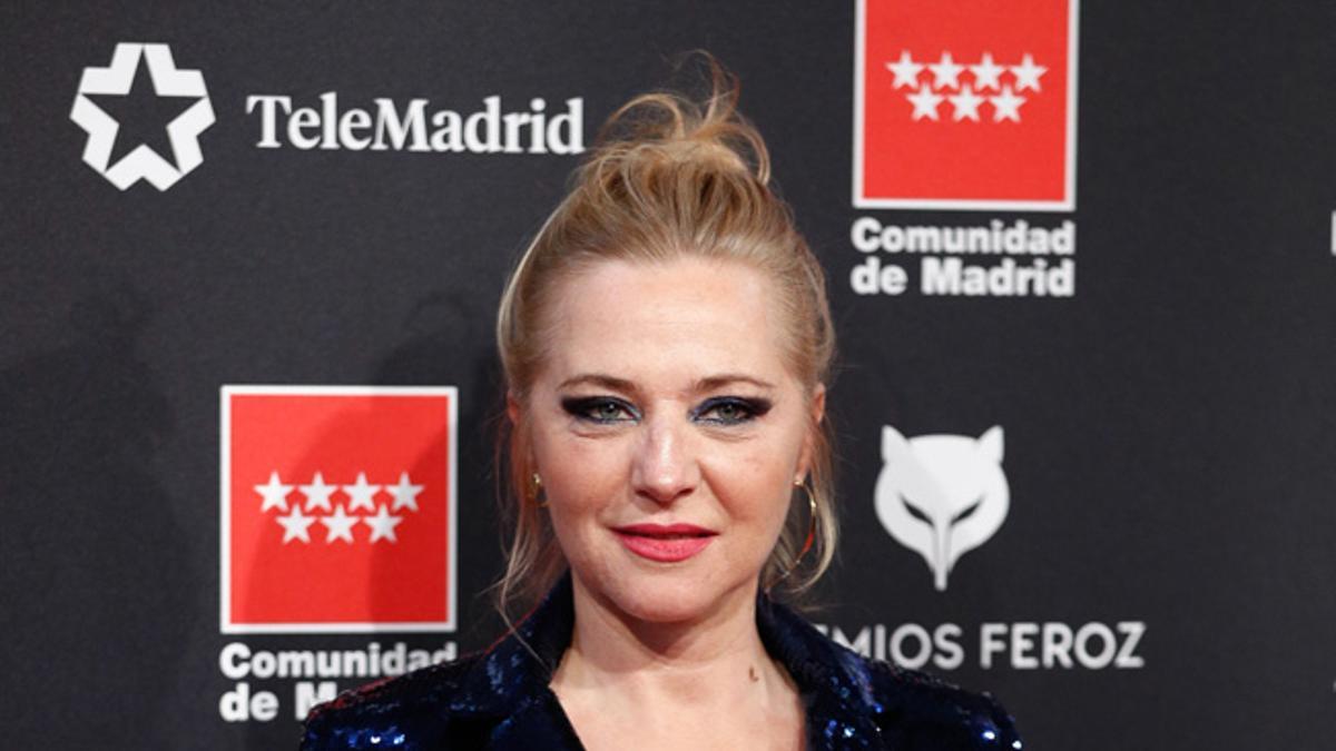 Pilar Castro en la alfombra roja de los Premios Feroz 2020