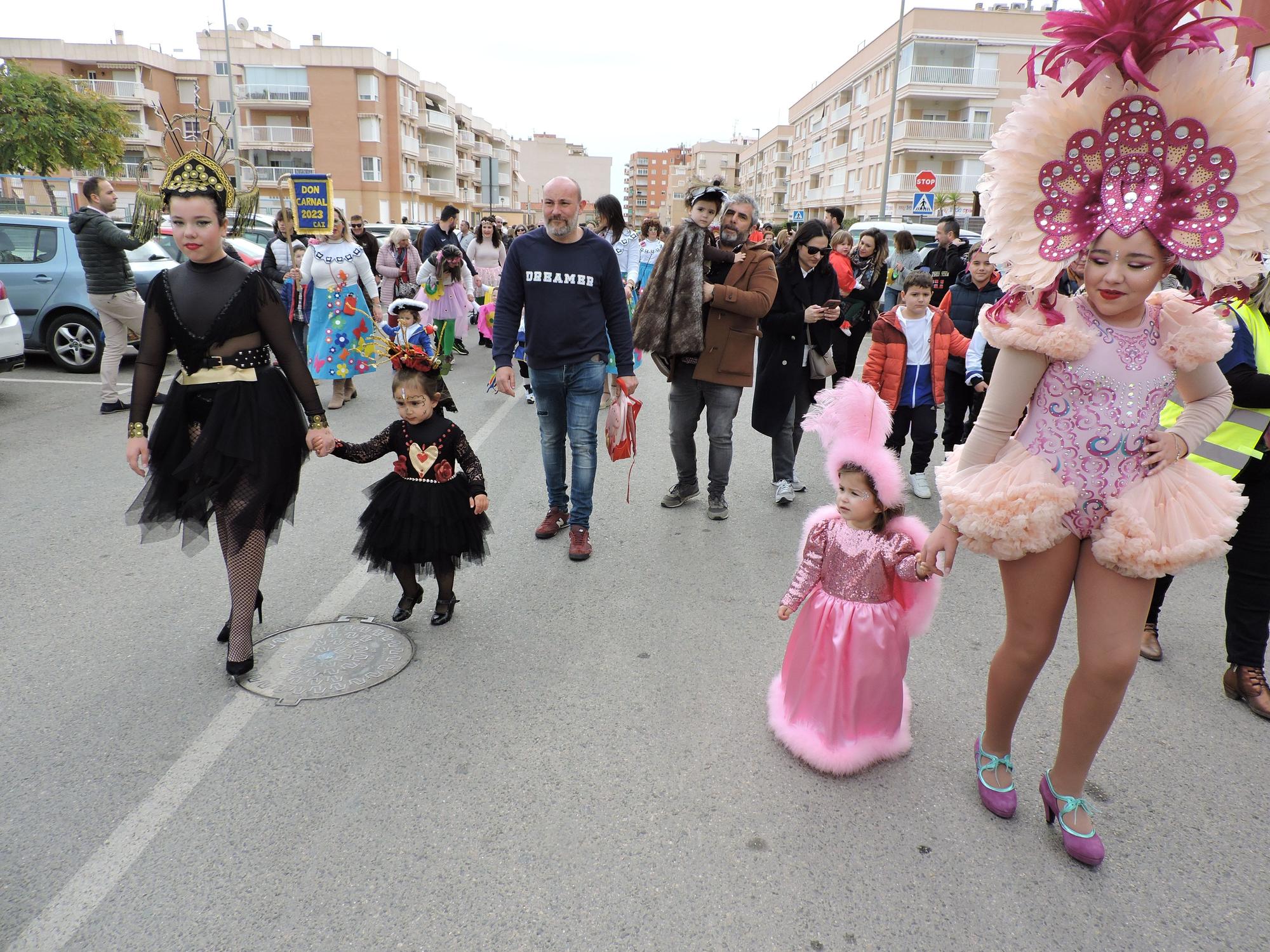 Los  colegios de Águilas celebran el carnaval