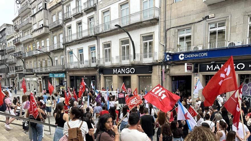 Las trabajadoras del sector textil siguen en pie de guerra, entre ellas las de Vigo
