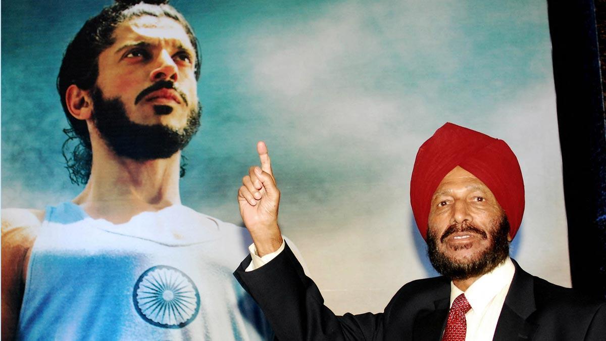 Milkha Singh durante la presentación de una película sobre su historia, en junio del 2013