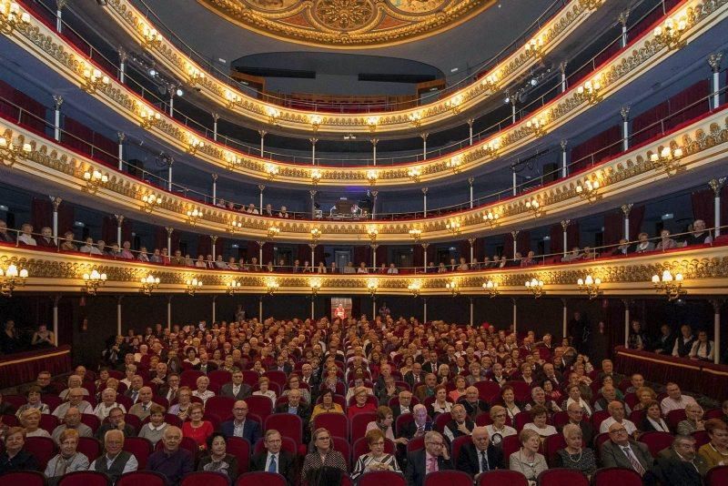 Celebración de las bodas de oro en el Teatro Principal