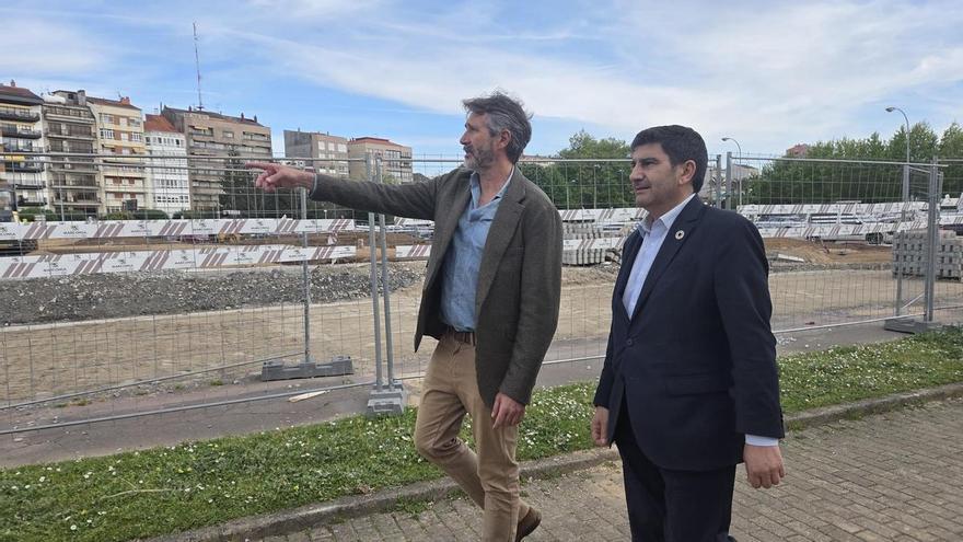 La «pradera» de  O Ramal estará lista a finales de mayo