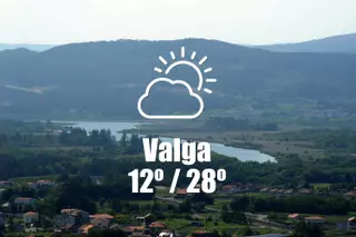 El tiempo en Valga: previsión meteorológica para hoy, lunes 14 de julio