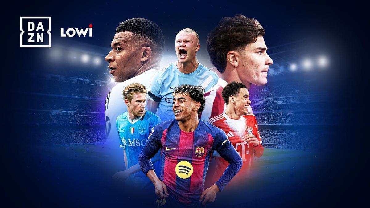 Lowi integra todo el fútbol y deportes de DAZN desde hoy en su oferta