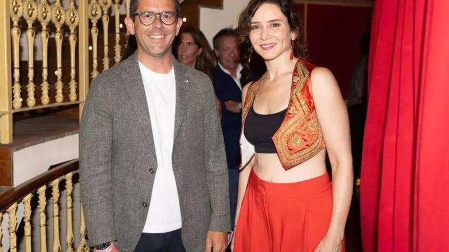 Ayuso y Nacho Cano, unidos en el Teatro Pereyra