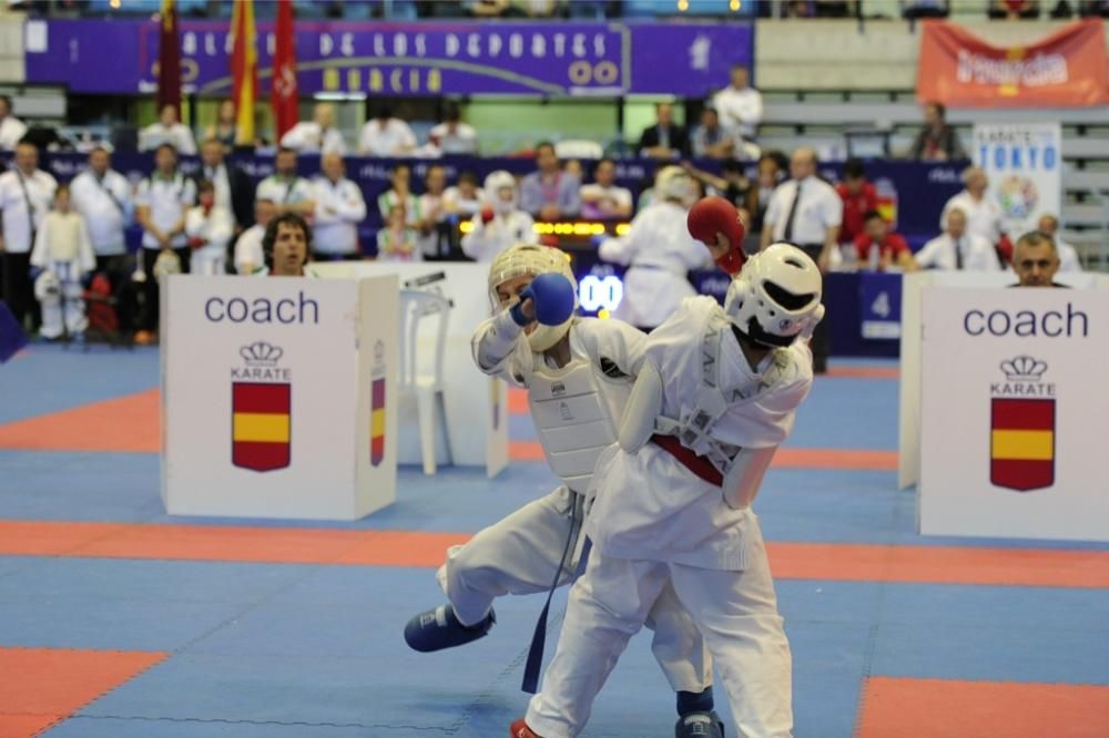 Podium del Campeonato de Kárate