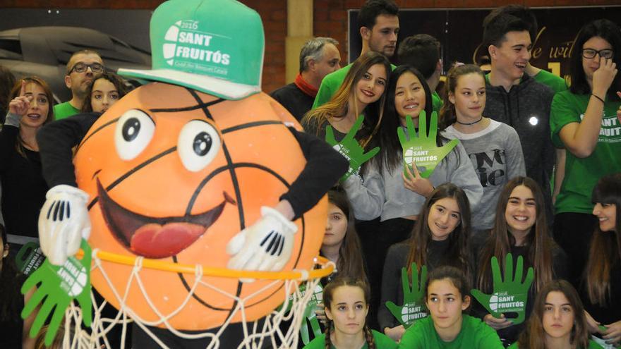 Brillant acte de cloenda de Sant Fruitós com Ciutat del Bàsquet Català