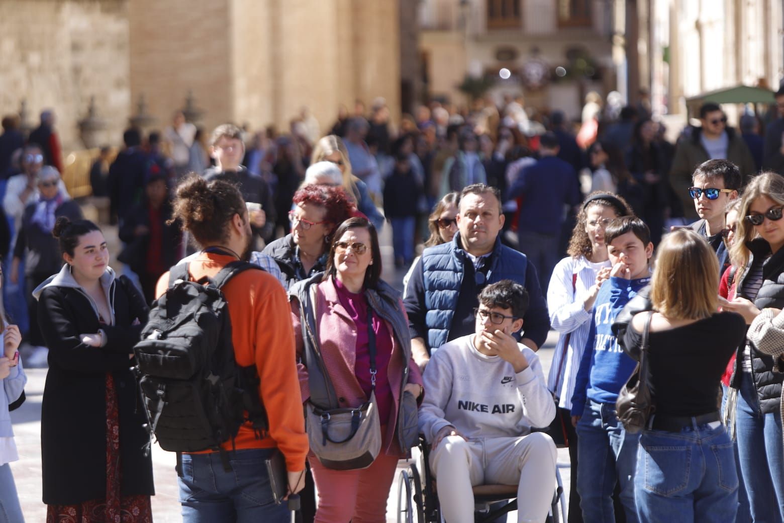 Llenazo en València durante el Sábado Santo