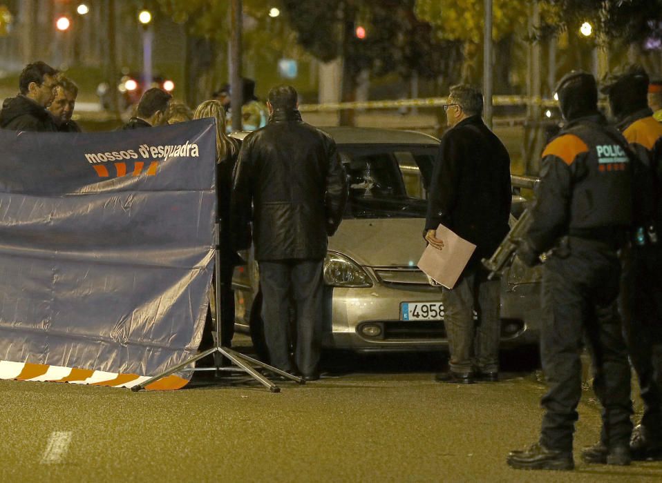 Tiroteig mortal a l'avinguda Meridiana de Barcelona
