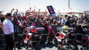 Alvaro Bautista, actual campeón del mundo de Superbikes