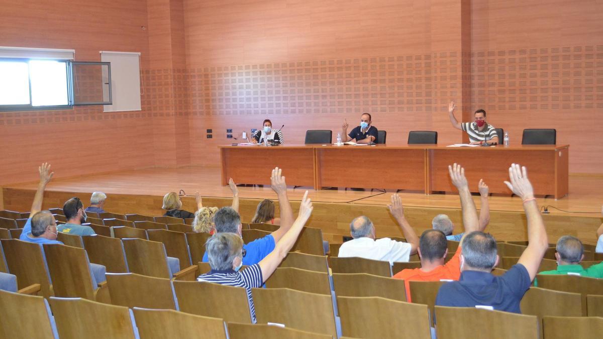 Asamblea de la Mancomunidad celebrada en el Centro de Negocios de Benavente.