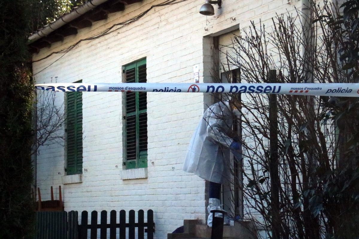 Crim a Vilafruns: les imatges del lloc dels fets