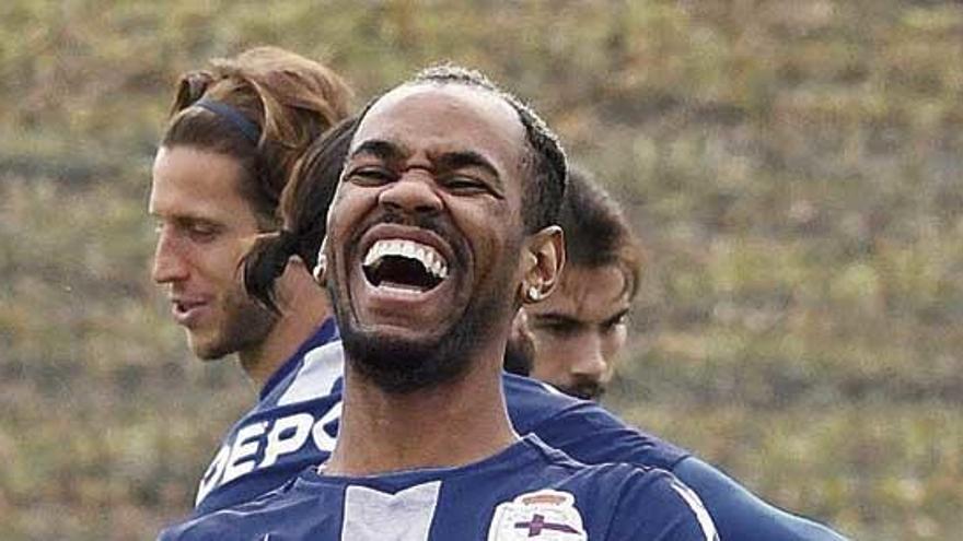 Diego Rolan se ríe durante la sesión del jueves.