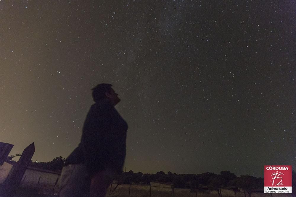 FOTOGALERIA / Noche de estrellas y perseidas en la sierra cordobesa