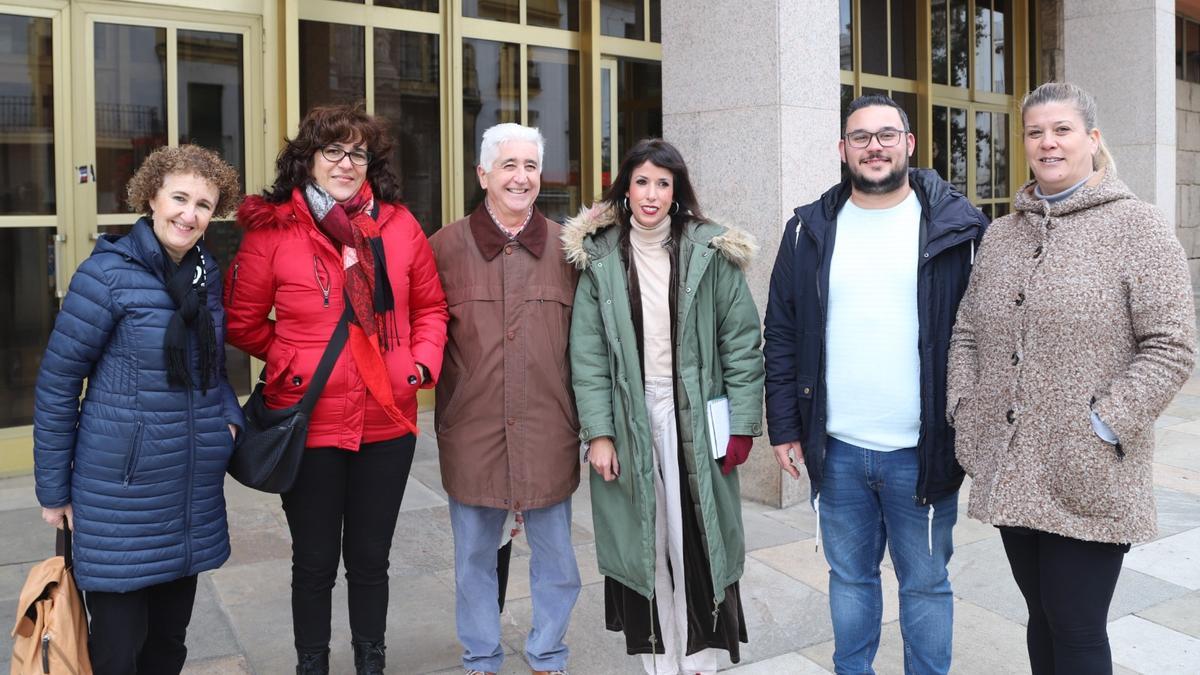 Representantes de Podemos en Córdoba.