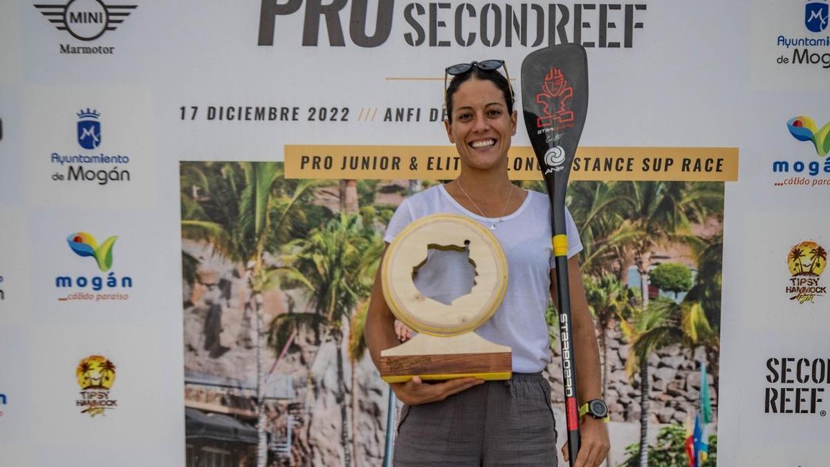 Alba Frey, ganadora del cuadro femenino del Gran Canaria PRO 2022