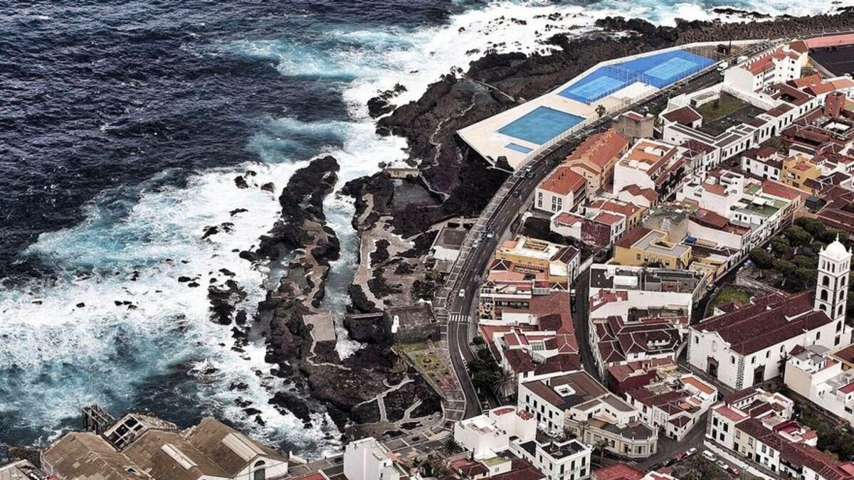 Imagen de parte de Garachico.