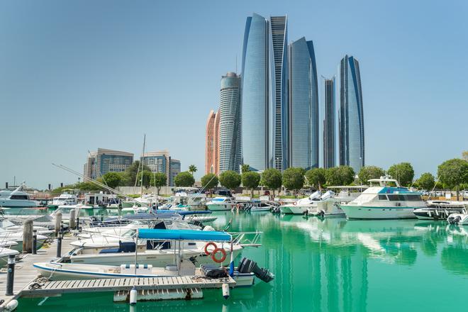 Puerto marino de Al Bateen en Abu Dhabi