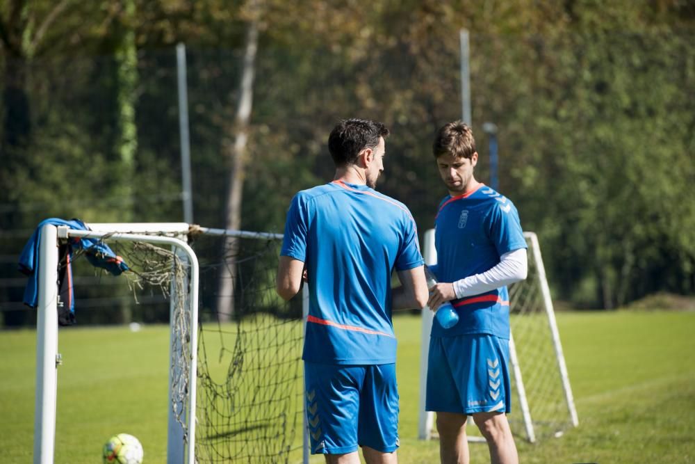 Entrenamiento del Real Oviedo