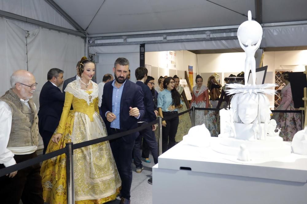 Inauguración de la exposición de fallas de Sección Especial