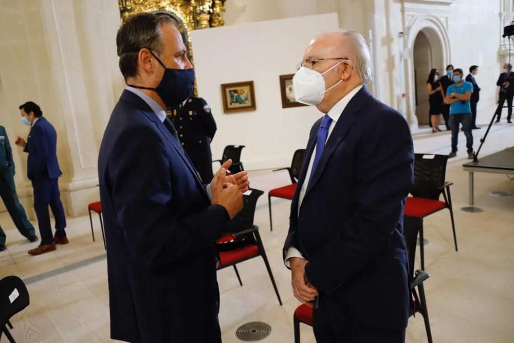 Acto institucional por el Día de la Región de Murcia en la iglesia de San Esteban