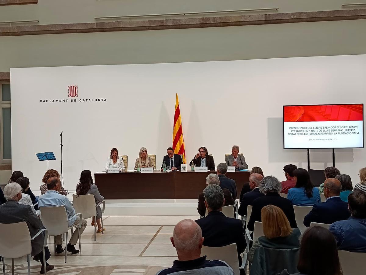La presentació del llibre.