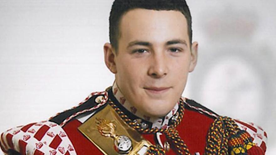 Imagen del soldado asesinado en Londres.