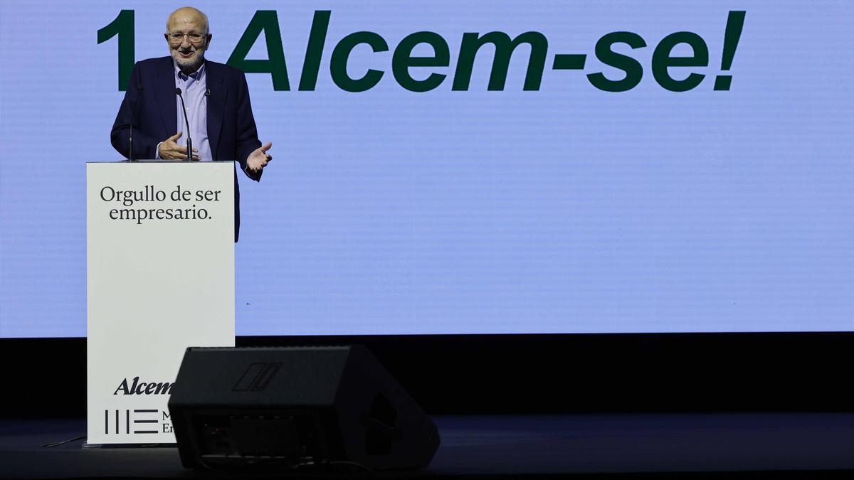 Juna Roig, en la jornada de Alcem'se.