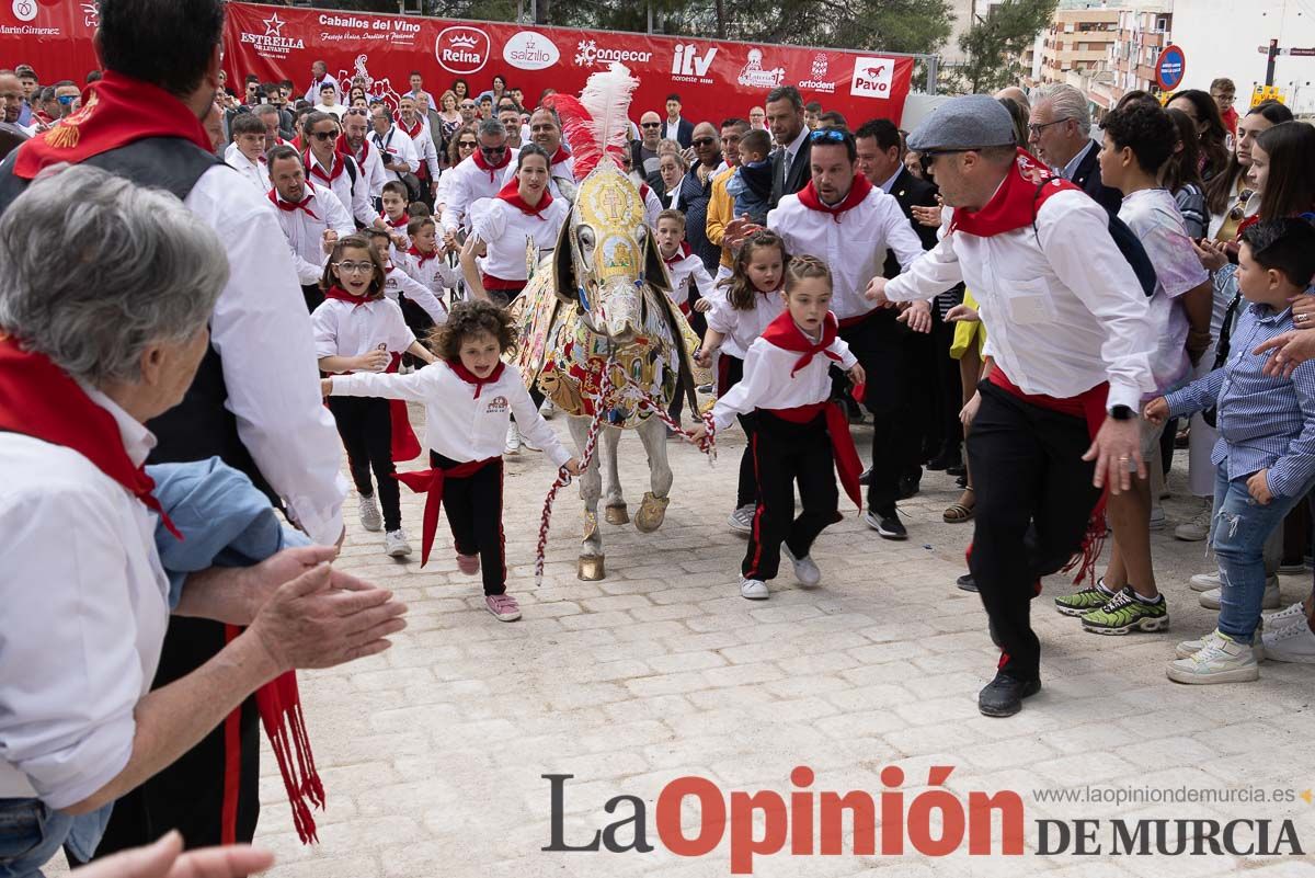 Desfile infantil en las Fiestas de Caravaca (Bando Caballos del Vino)