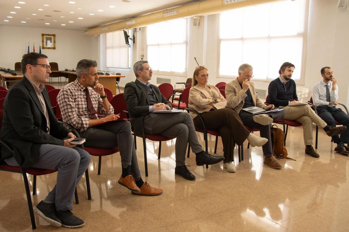 Reunión de esta mañana en Xirivella.