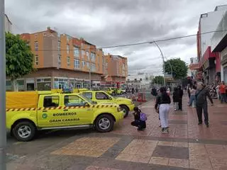 El edificio del derrumbe en Vecindario: "Se le añadió más peso del que podría soportar"