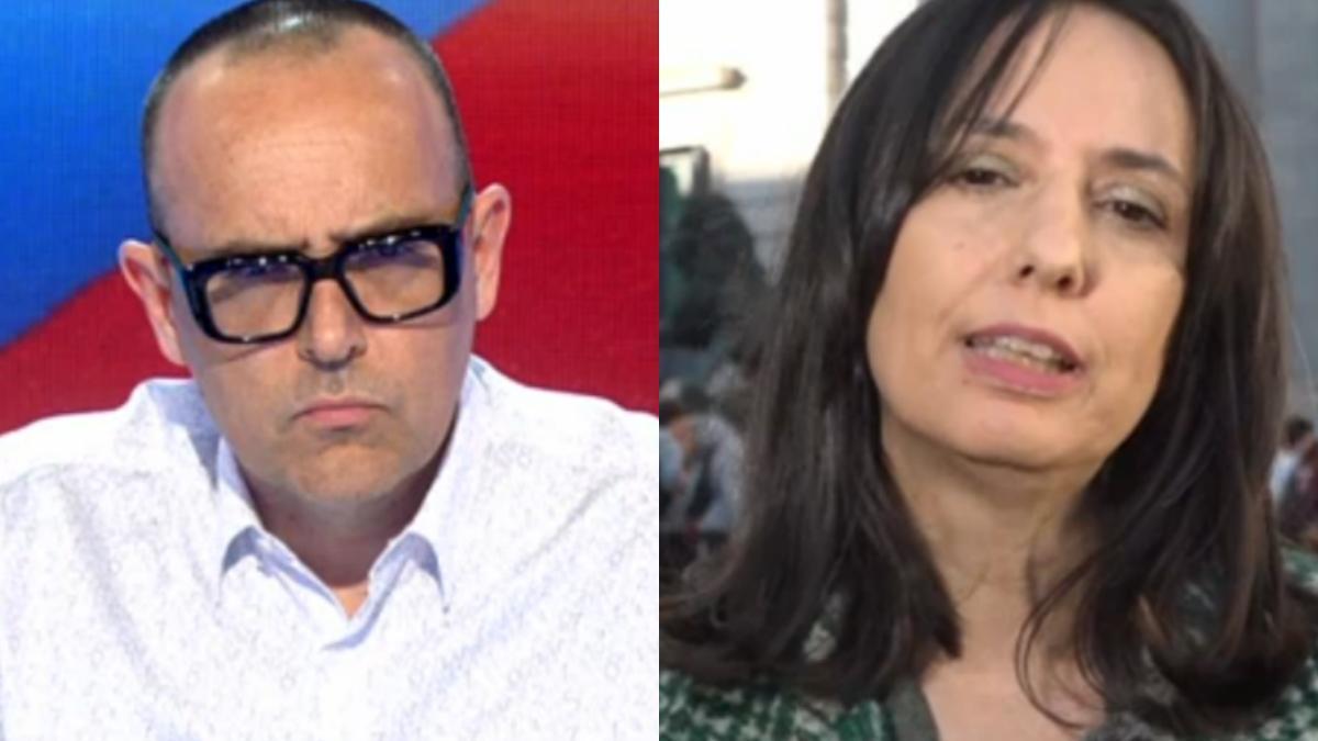 Risto Mejide y la diputada socialista Mercedes González en 'Todo es mentira'